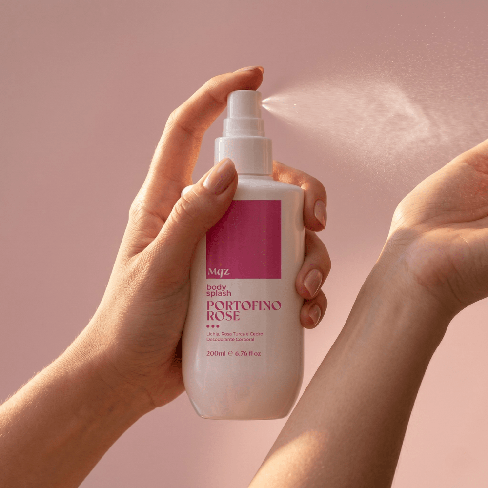 Miami Rose, Cannes Gold e Portofino Rose - Kit 3 Body Splash Desodorante Colônia 200ml