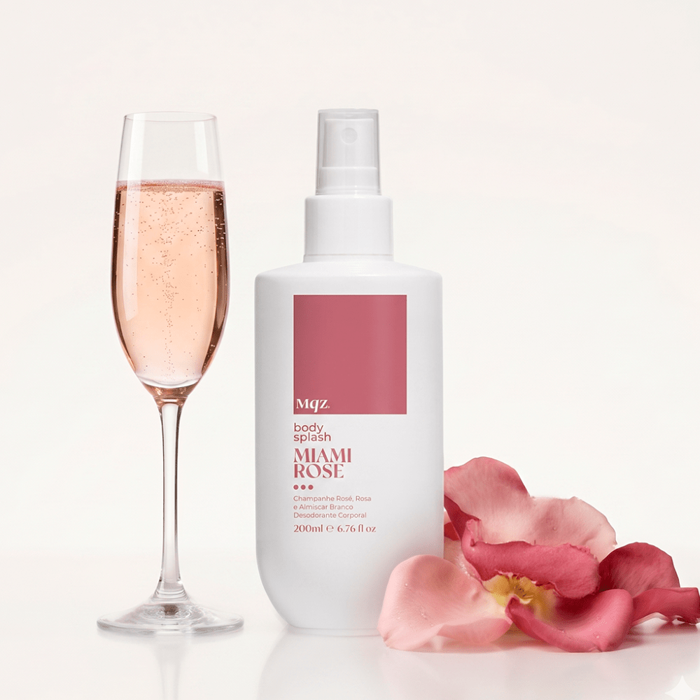 Miami Rose - Kit Body Cream e Body Splash Desodorante
