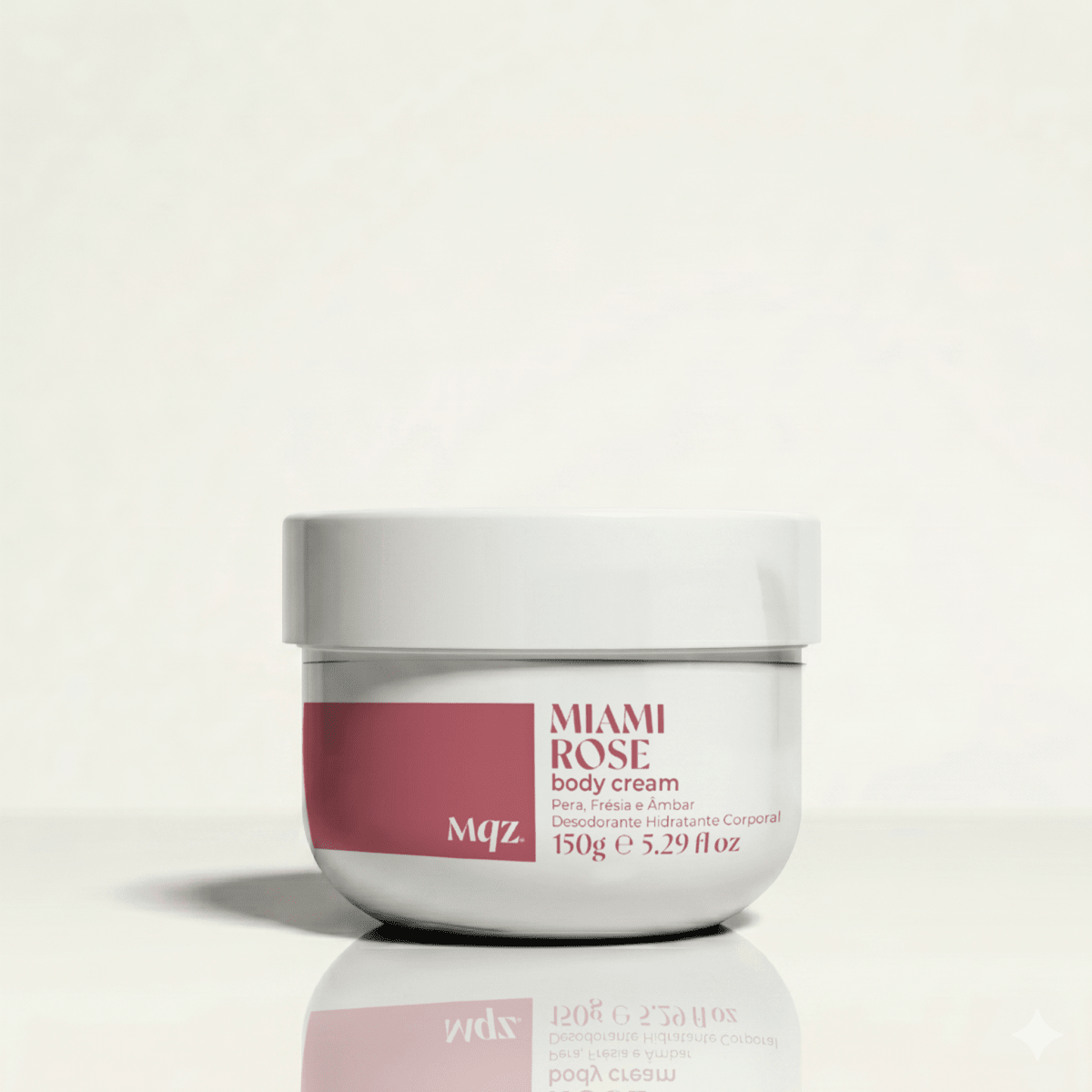 Miami Rose - Kit Body Cream e Body Splash Desodorante