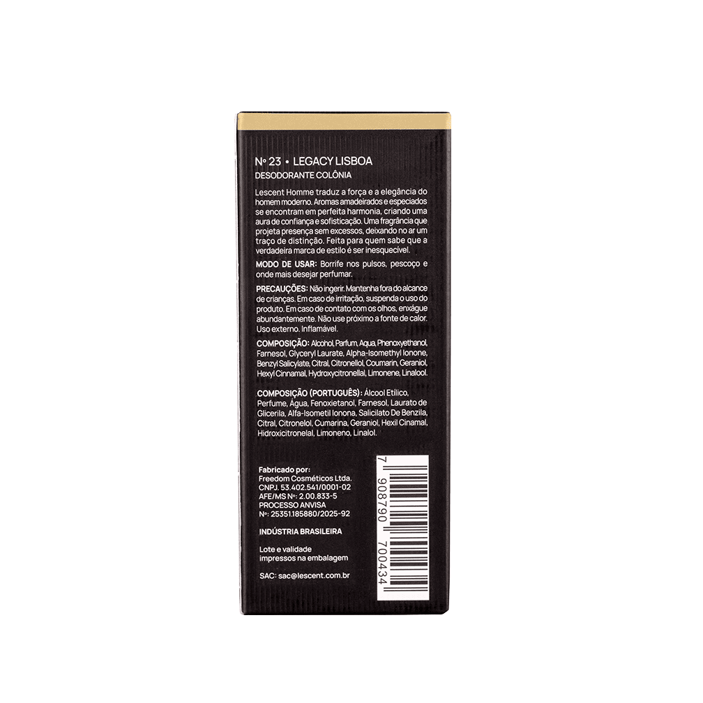 N23 • Legacy Lisboa - 25ml • Masculino (Erba Pura Xerjoff - Xerjoff)