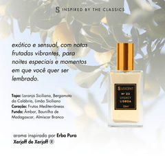 N23 • Legacy Lisboa - 25ml • Masculino (Erba Pura Xerjoff - Xerjoff)