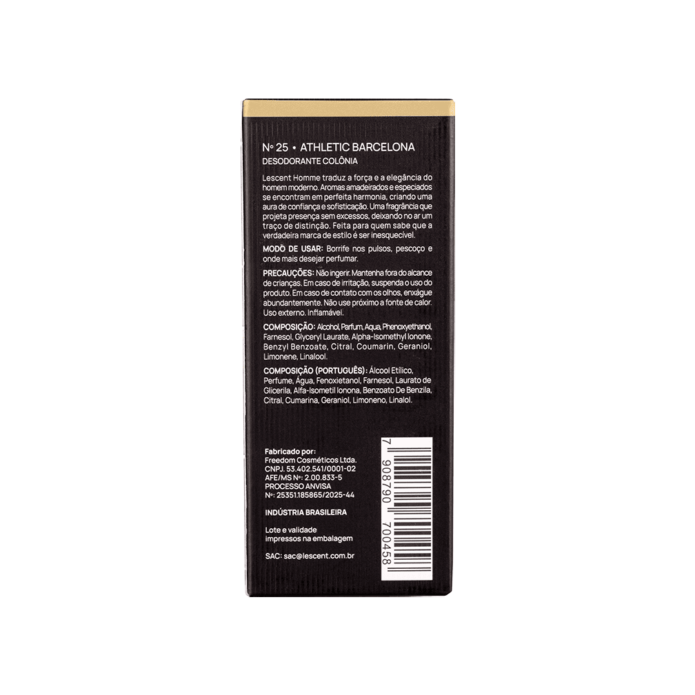 N25 • Athletic Barcelona - 25ml • Masculino (Allure Homme Sport - Chanel)
