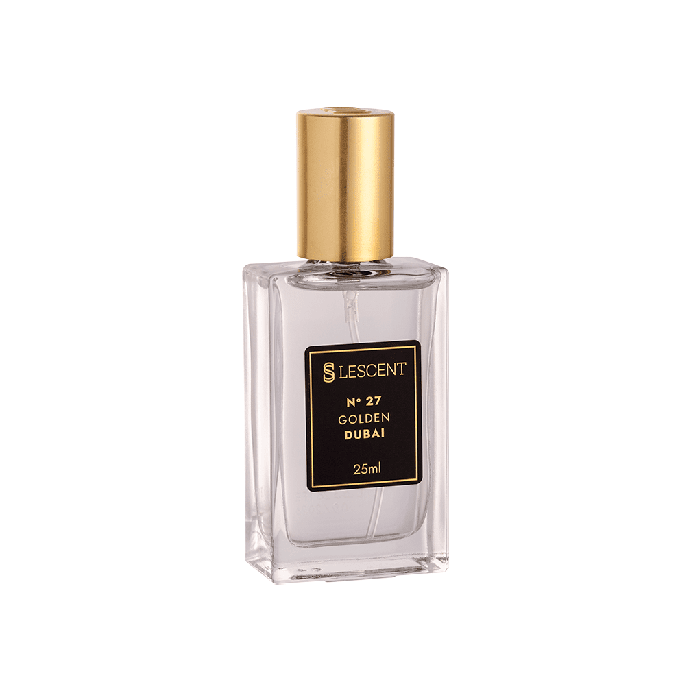 N27 • Golden Dubai - 25ml • Masculino (Baccarat Rouge 540 - Maison Francis Kurkdjian)