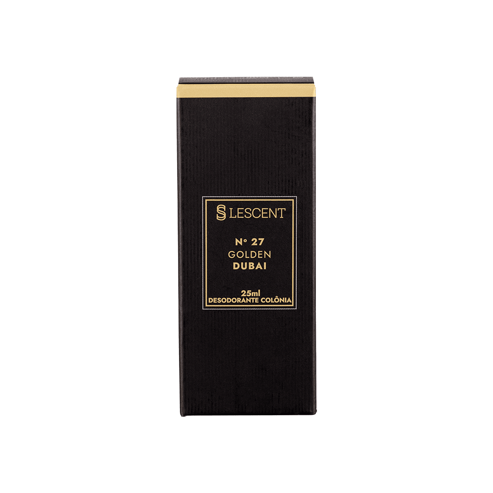 N27 • Golden Dubai - 25ml • Masculino (Baccarat Rouge 540 - Maison Francis Kurkdjian)