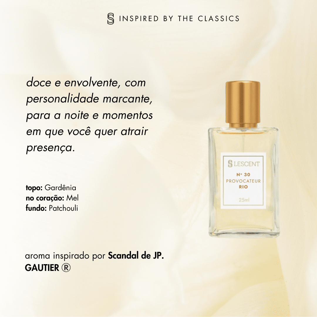 N30 • Provocateur Rio - 25ml • Feminino (Scandal - JP. GAUTIER)