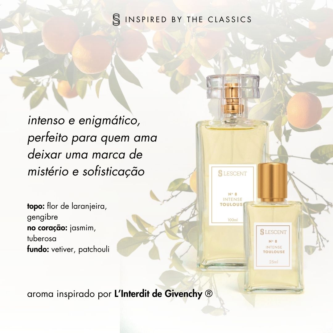 N8 • Intense Toulouse • Feminino (L’Interdit - Givenchy)