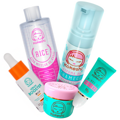Kit 5 Produtos Skincare Kokeshi