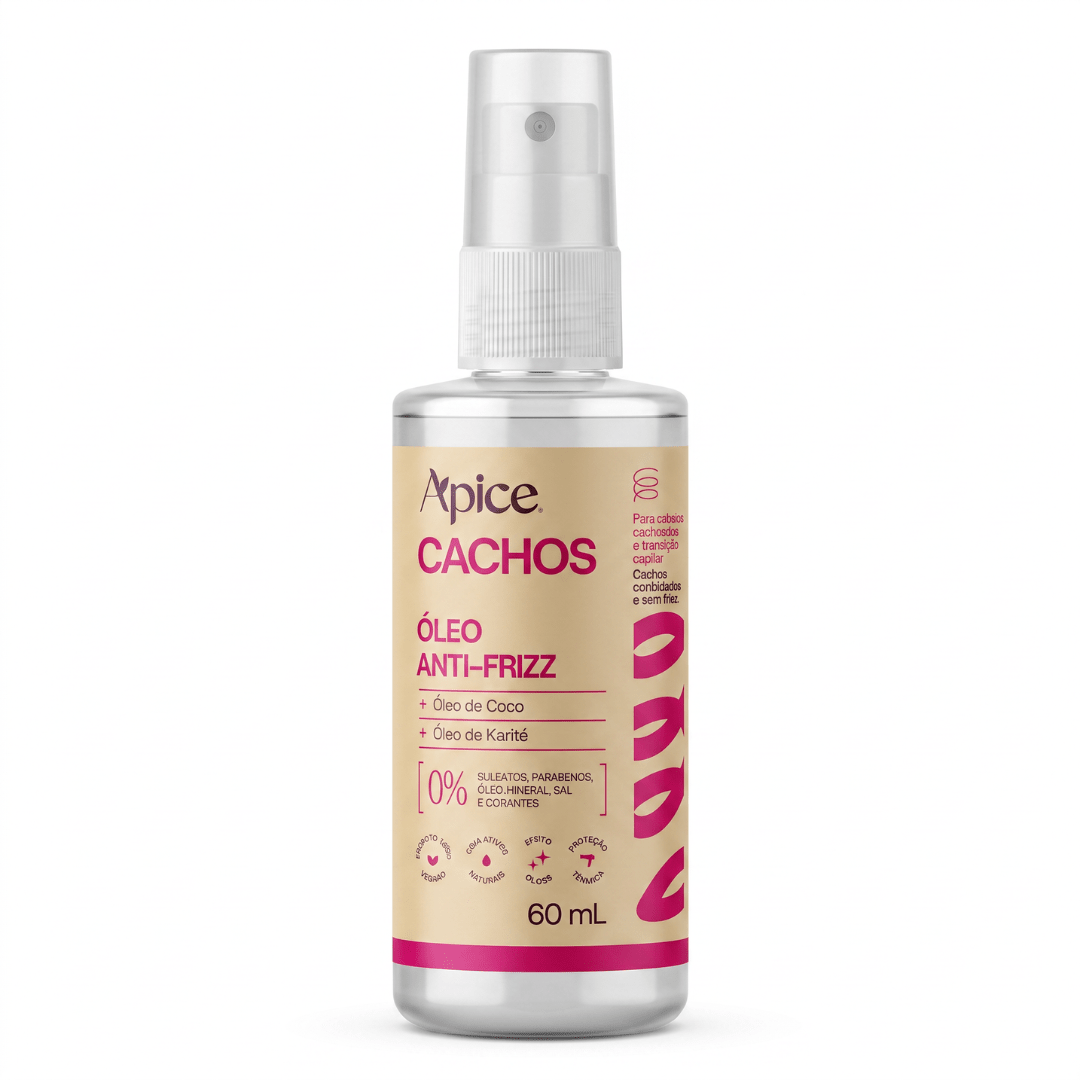 Óleo Antifrizz Cachos 60ml - Produtos para pentear o cabelo 20908