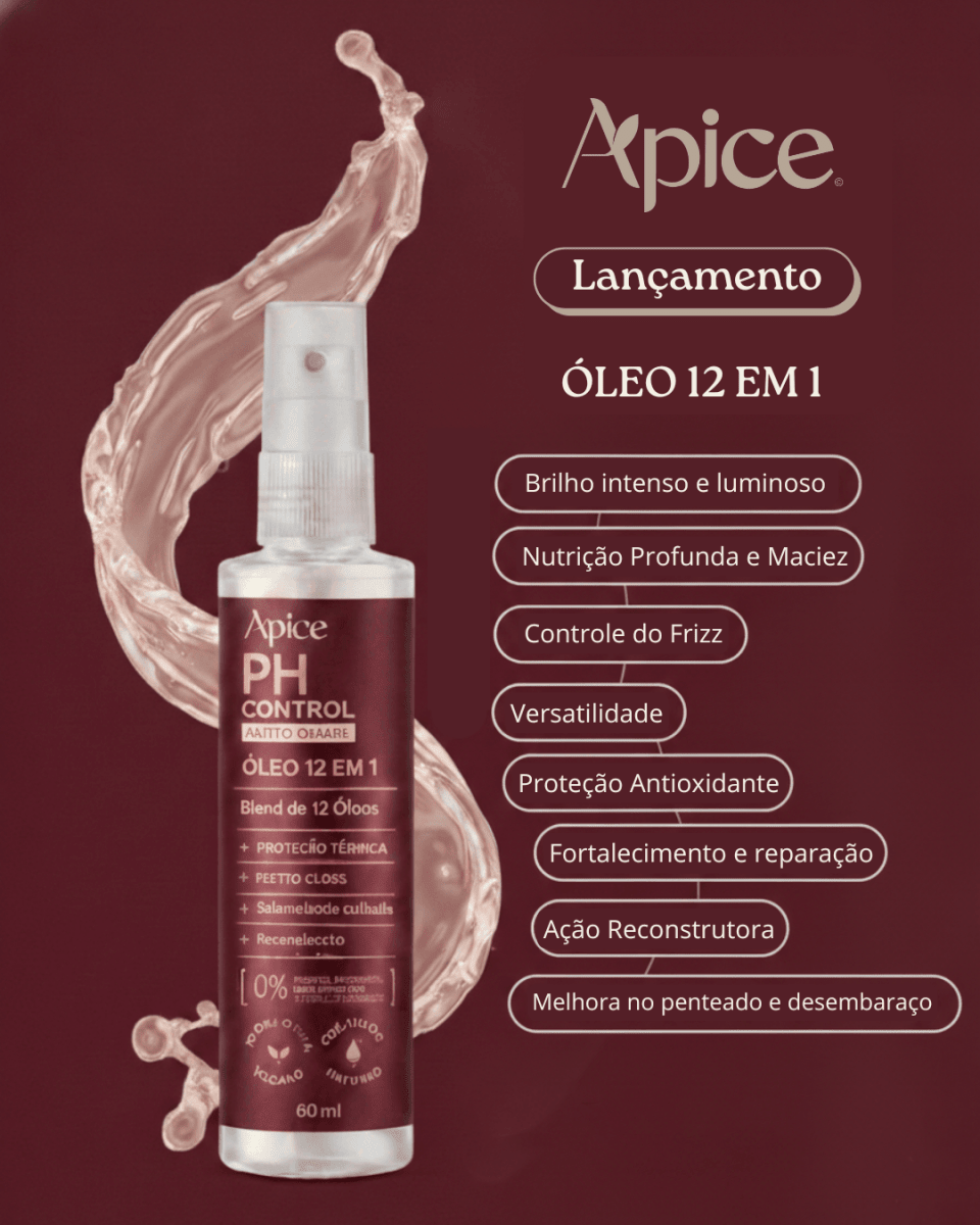 Óleo Antiporosidade PH Control 60ml