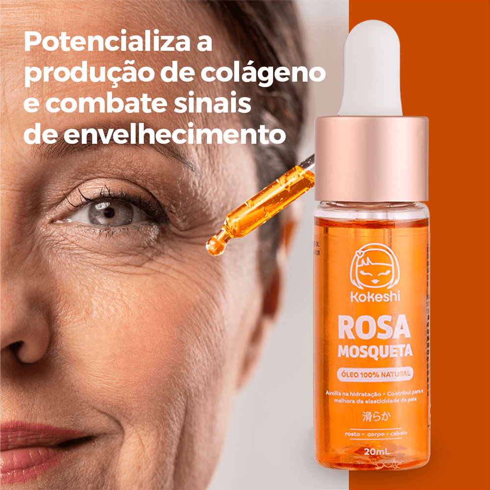 Óleo de Rosa Mosqueta 100% Kokeshi