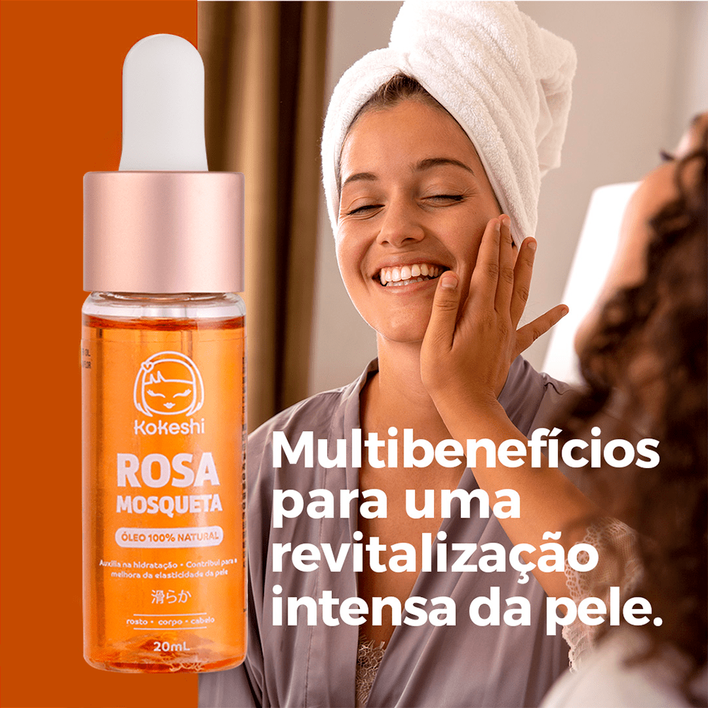 Óleo de Rosa Mosqueta 100% Kokeshi