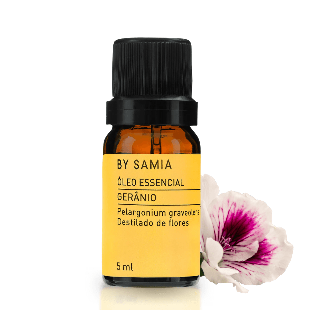 Óleo Essencial de Gerânio Bourbon 5 ml - Óleos Essenciais BS01016