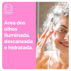Hidratante Renovador para Area Dos Olhos - Olhos de Gueixa Kokeshi