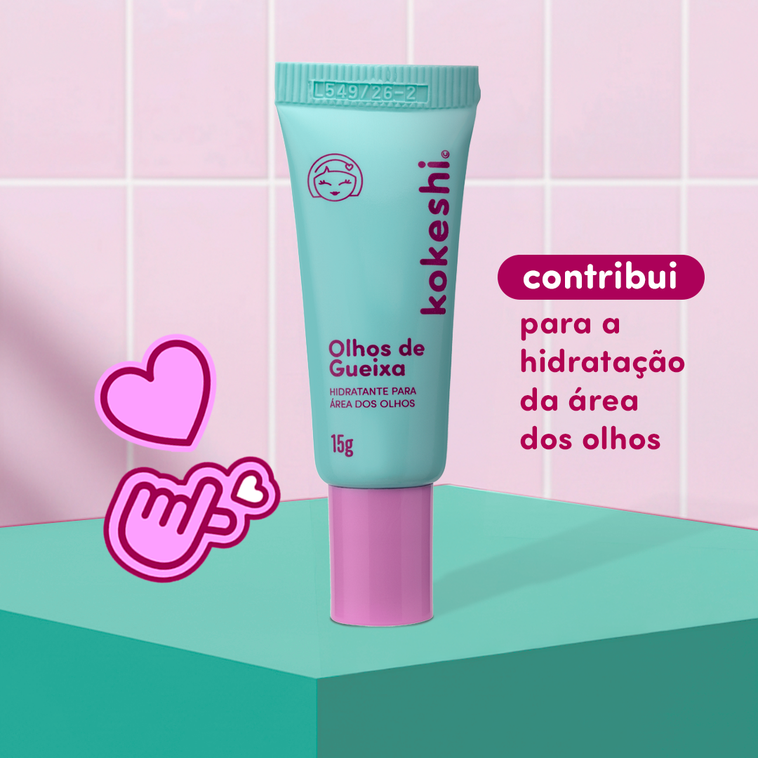 Hidratante Renovador para Área Dos Olhos - Olhos de Gueixa Kokeshi