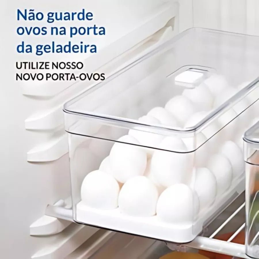 Organizador Retangular Porta 40 Ovos