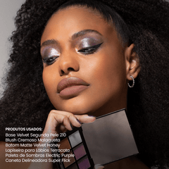 Paleta de Sombras - Electric Purple
