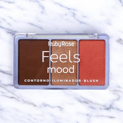 Paleta Feels Mood 3 em 1 - Ruby Rose