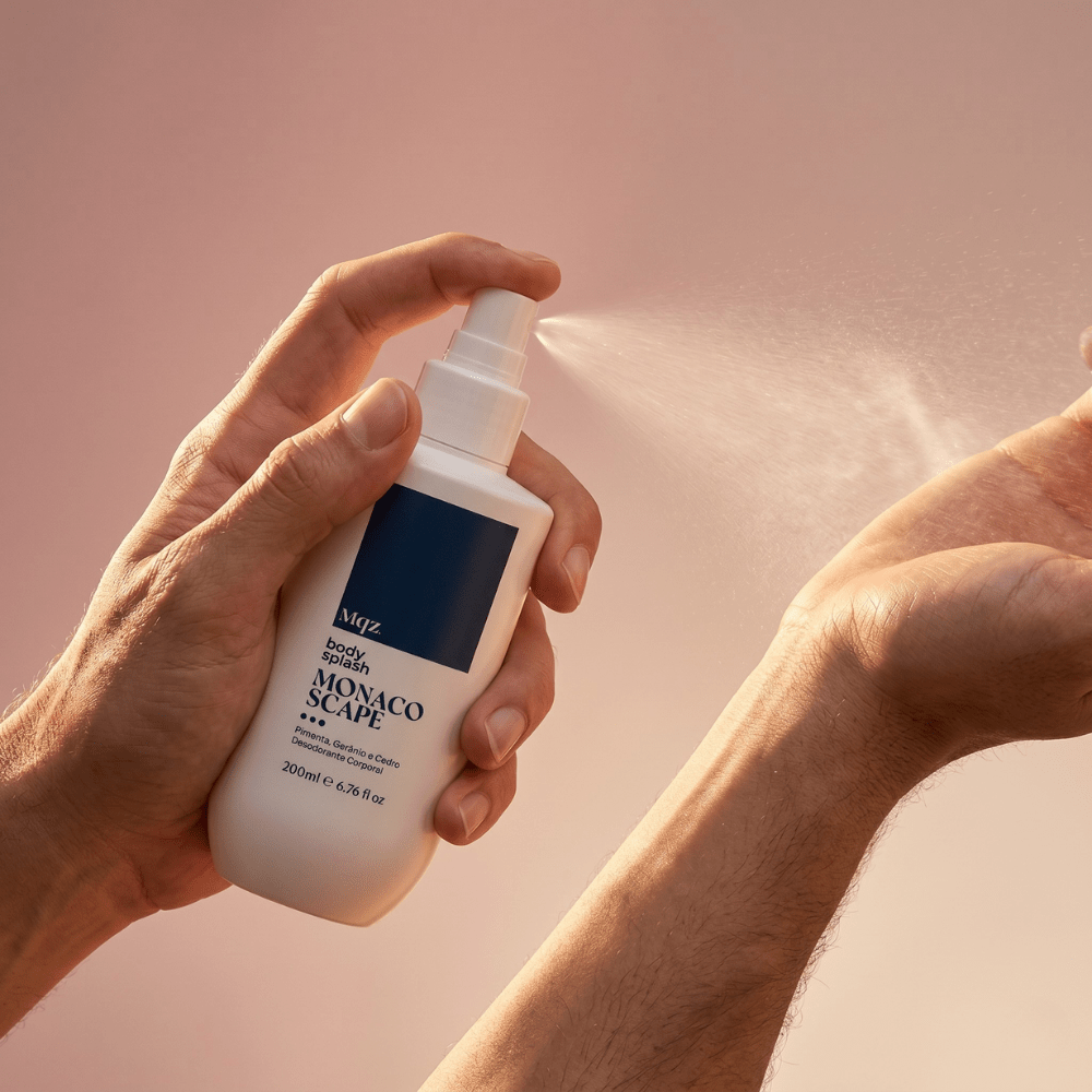 Paris Noir e Monaco Scape - Kit 2 Body Splash Desodorante Colônia 200ml