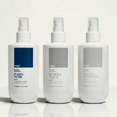 Paris Noir, Riviera Aqua e Massa Lubrense - Kit 3 Body Splash Desodorante Colônia 200ml