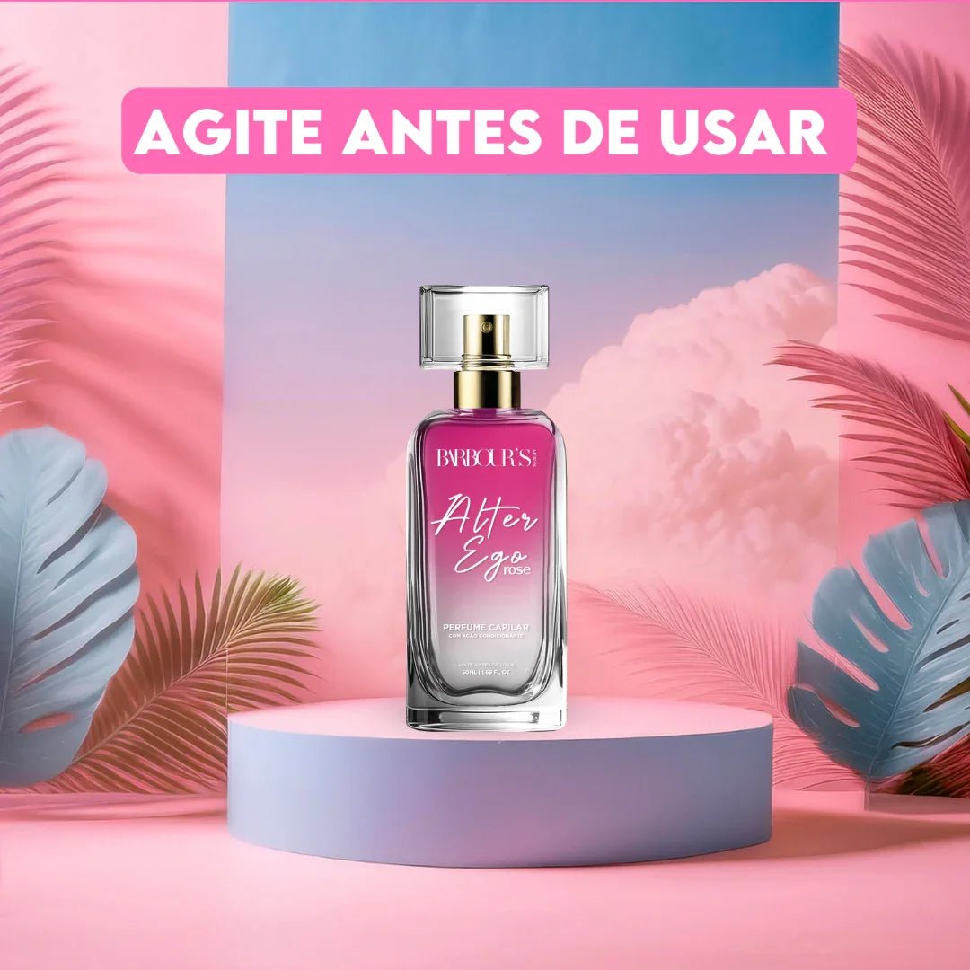 Perfume para Cabelo Alter Ego Rose / Finalizador Termoativo
