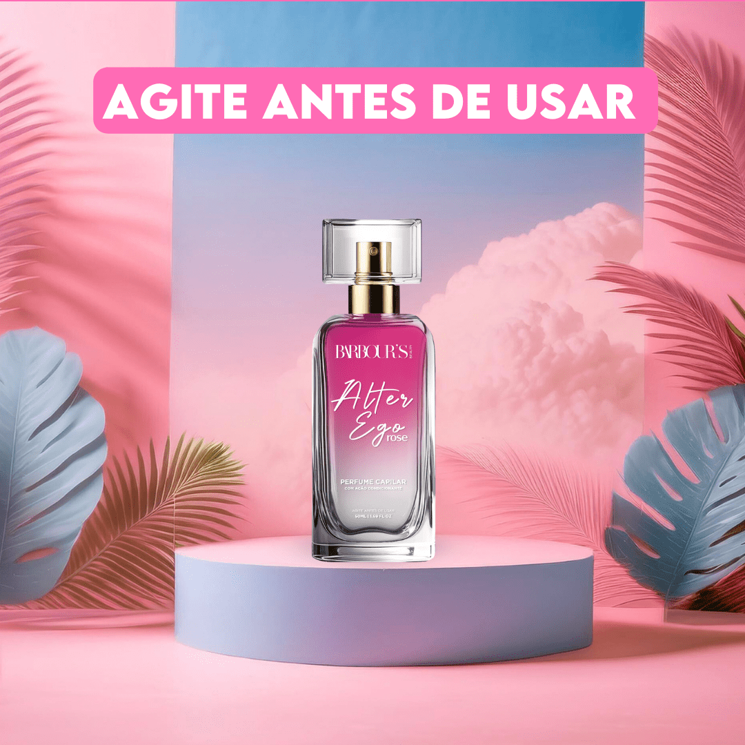 Perfume para Cabelo Alter Ego Rose / Finalizador Termoativo