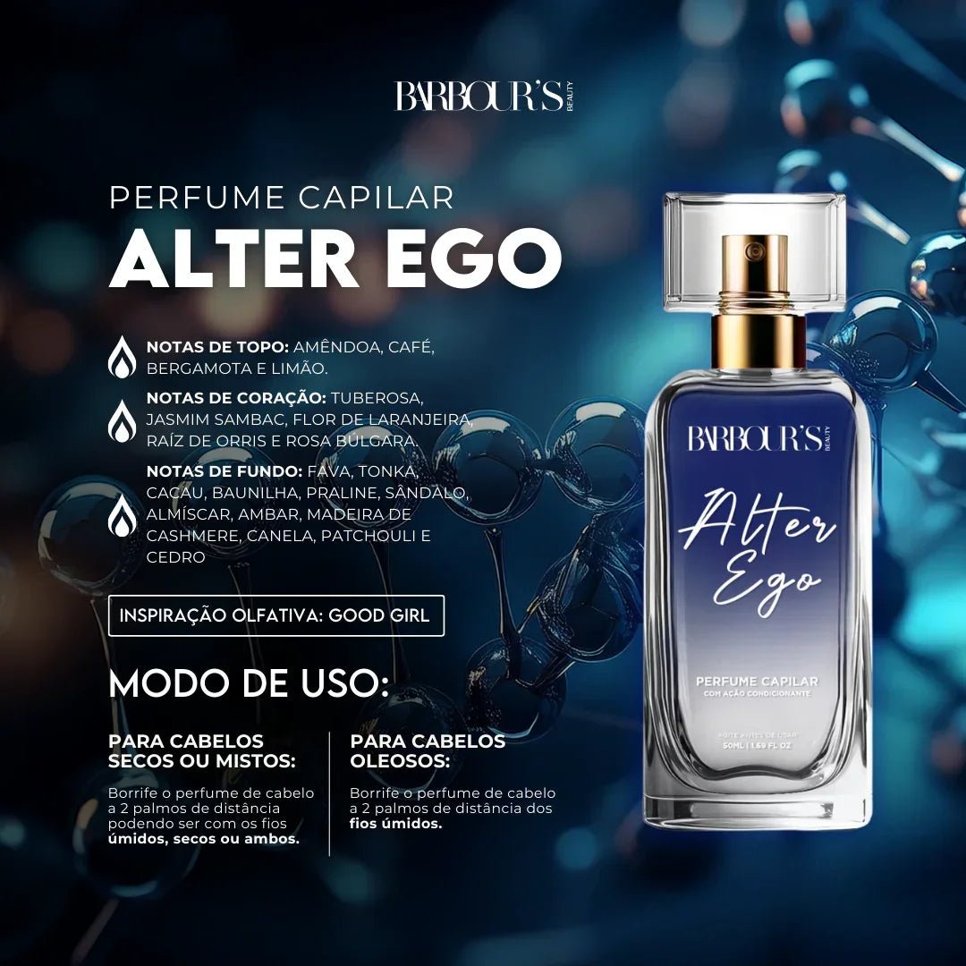 Perfume para Cabelo / Finalizador Termoativo Alter Ego