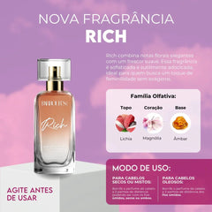 Perfume para Cabelo Rich / Finalizador Termoativo