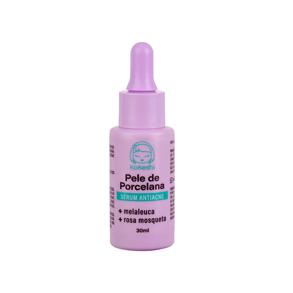 Sérum Facial Antiacne Pele de Porcelana Kokeshi