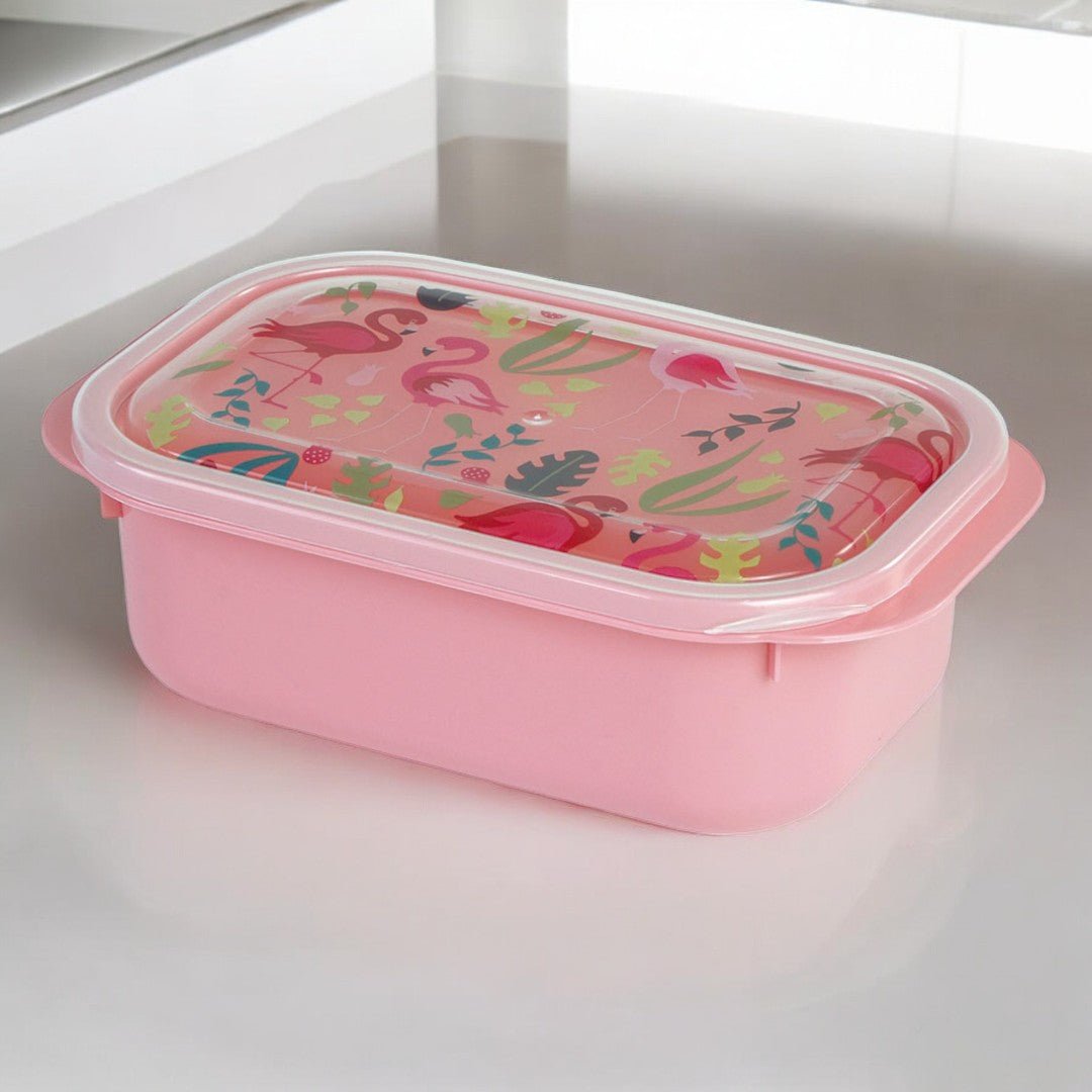 Pote Retangular Flamingo - 2,9L