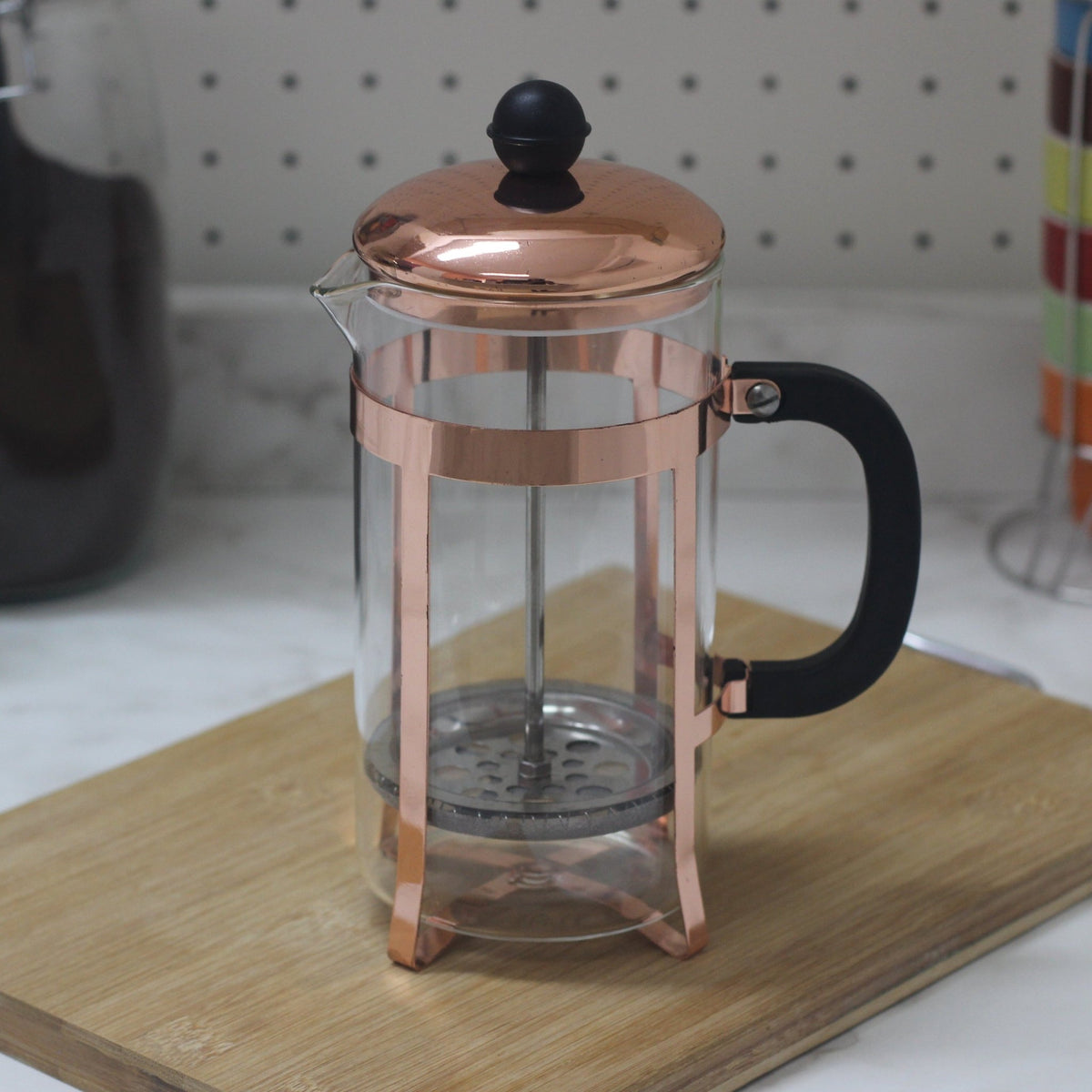 Prensa Francesa Rose Gold - 600ml - Cafeteira VDH03616