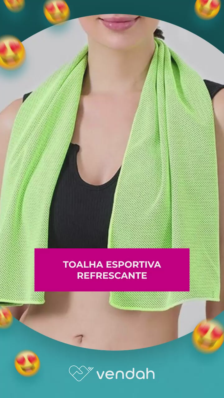 Toalha Esportiva Refrescante