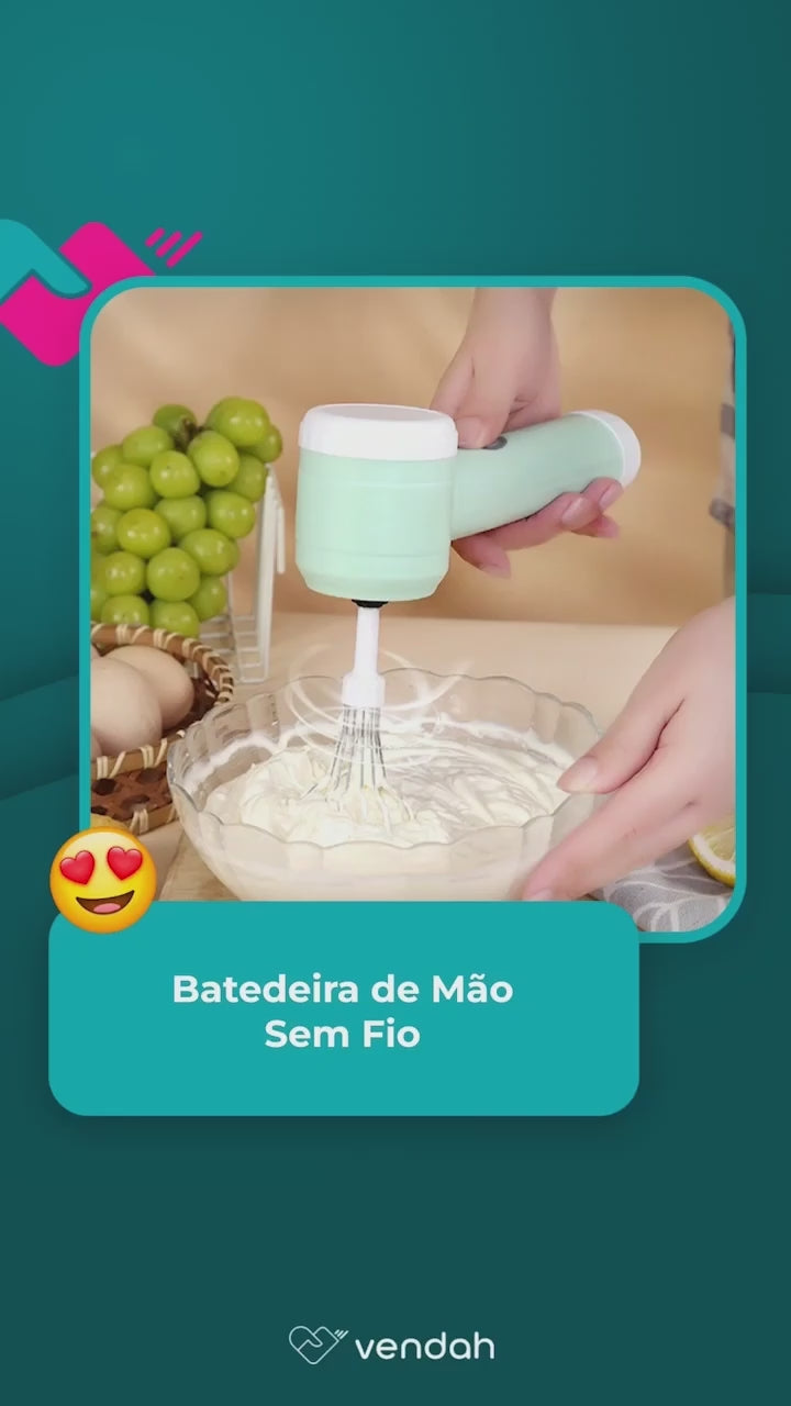 Batedeira de Mão Sem Fio