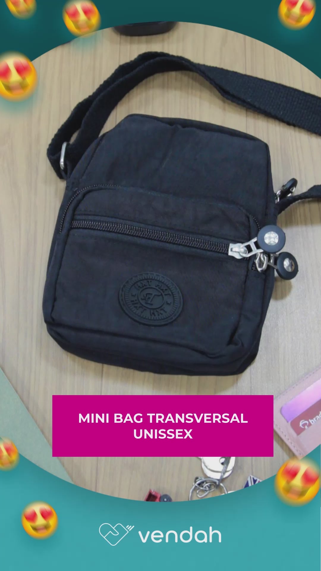 Mini Bag Transversal Unissex