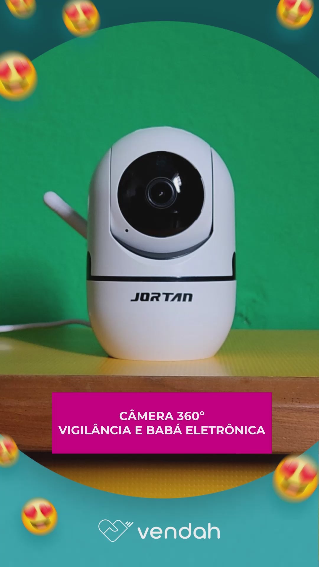 Câmera 360º - Vigilância e Babá Eletrônica