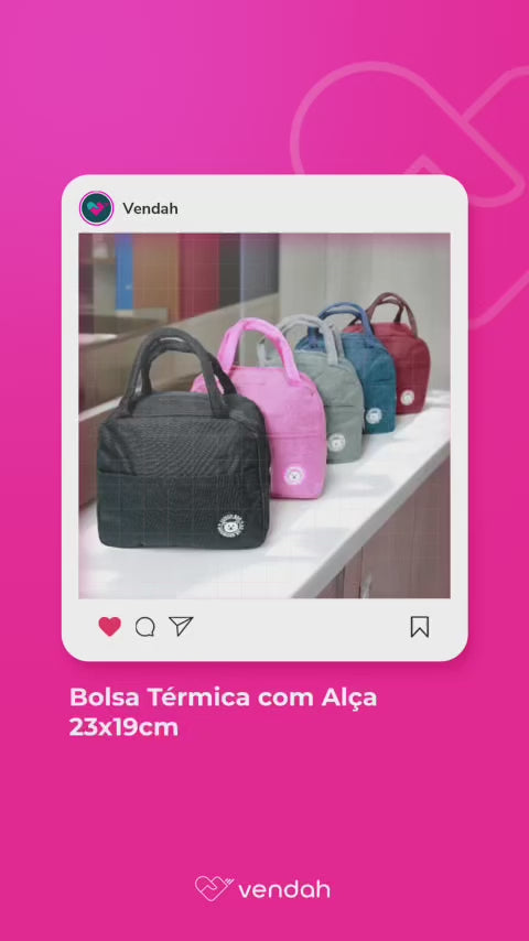 Bolsa Térmica com Alça 23x19cm