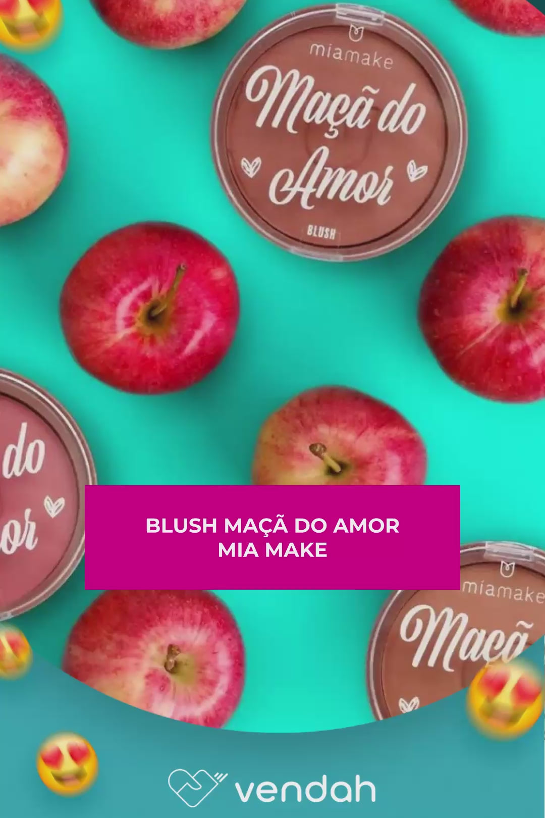 Blush Maçã do Amor - Mia Make