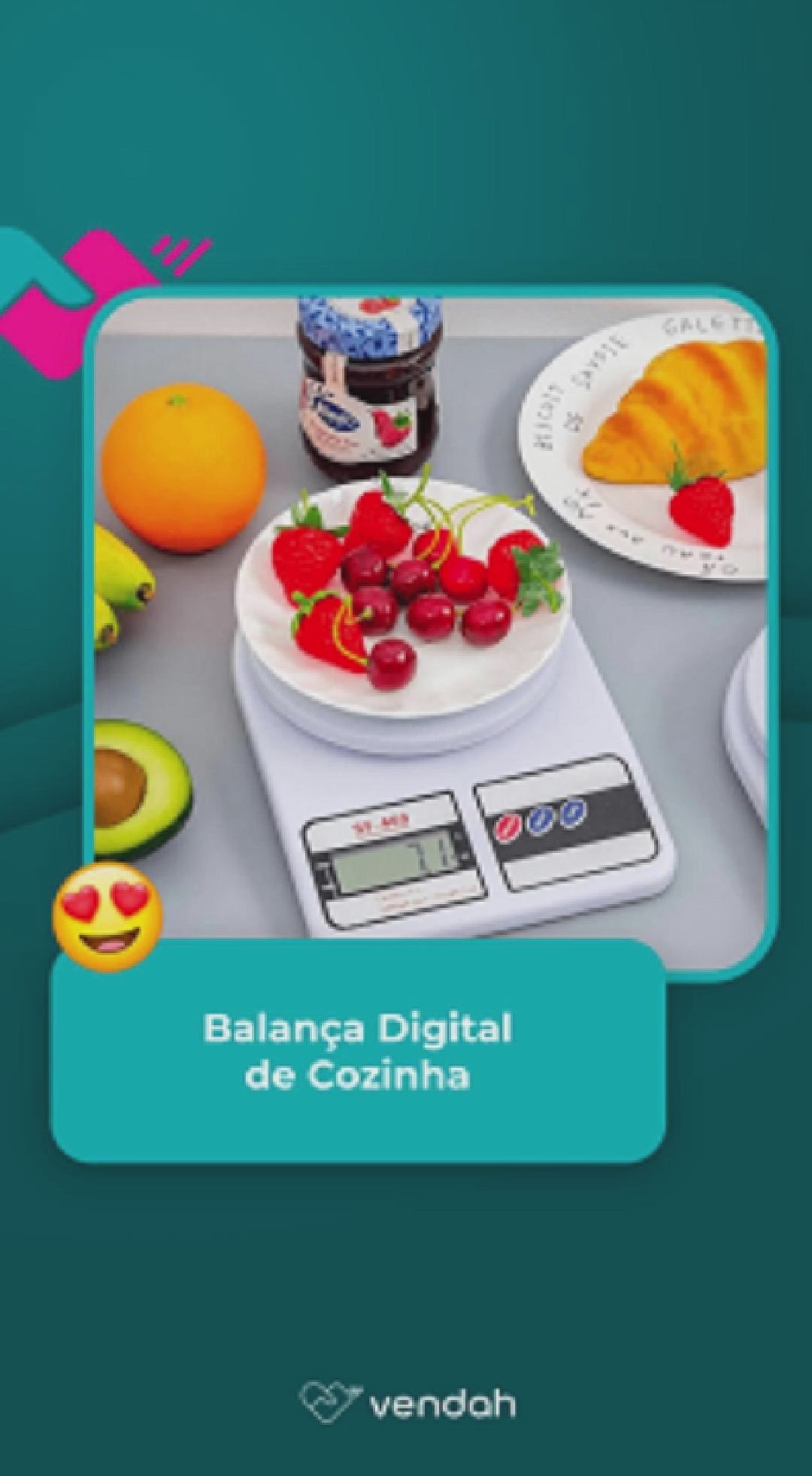 Balança Digital de Cozinha