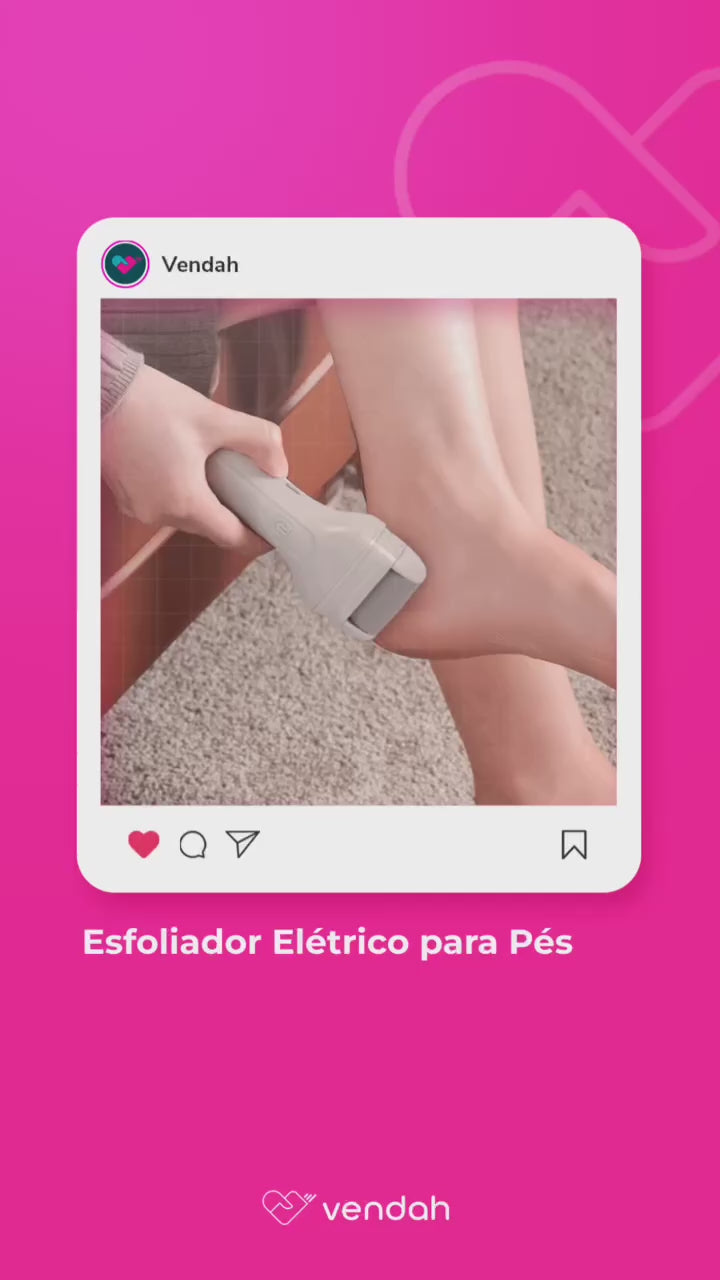 Esfoliador Elétrico para Pés