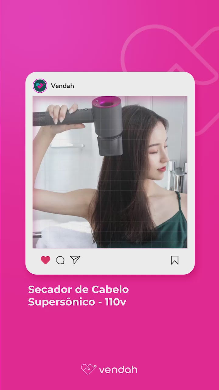 Secador de Cabelo Supersônico - 110V