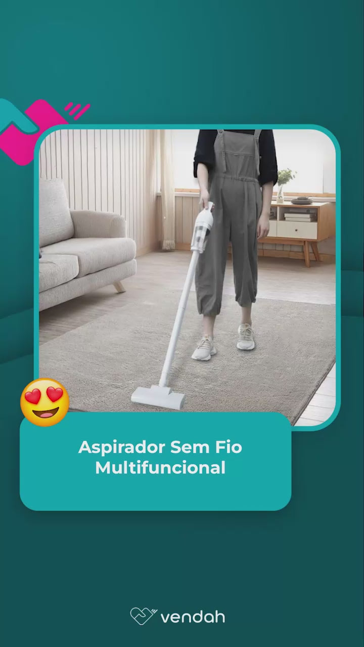 Aspirador Sem fio Multifuncional