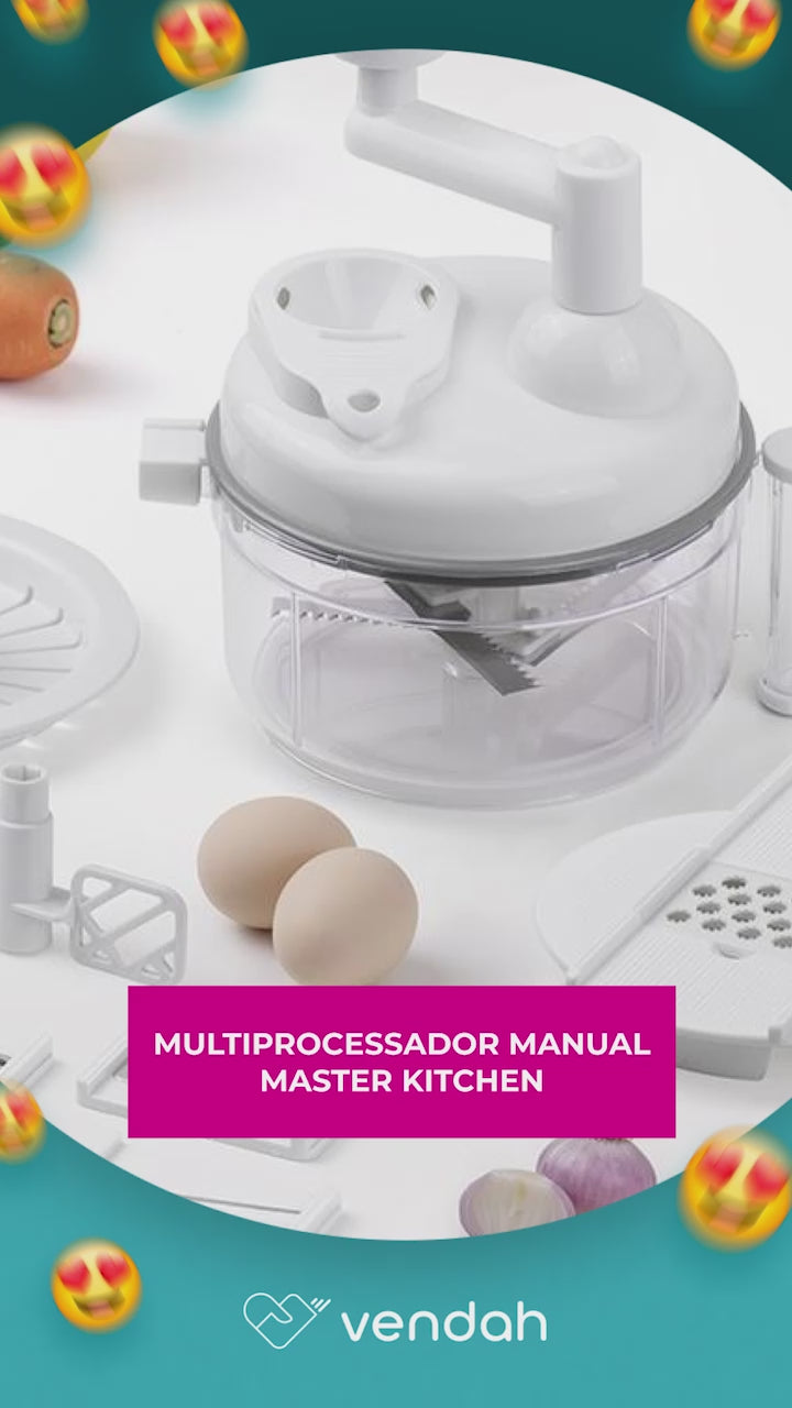 Multiprocessador Manual Master Kitchen