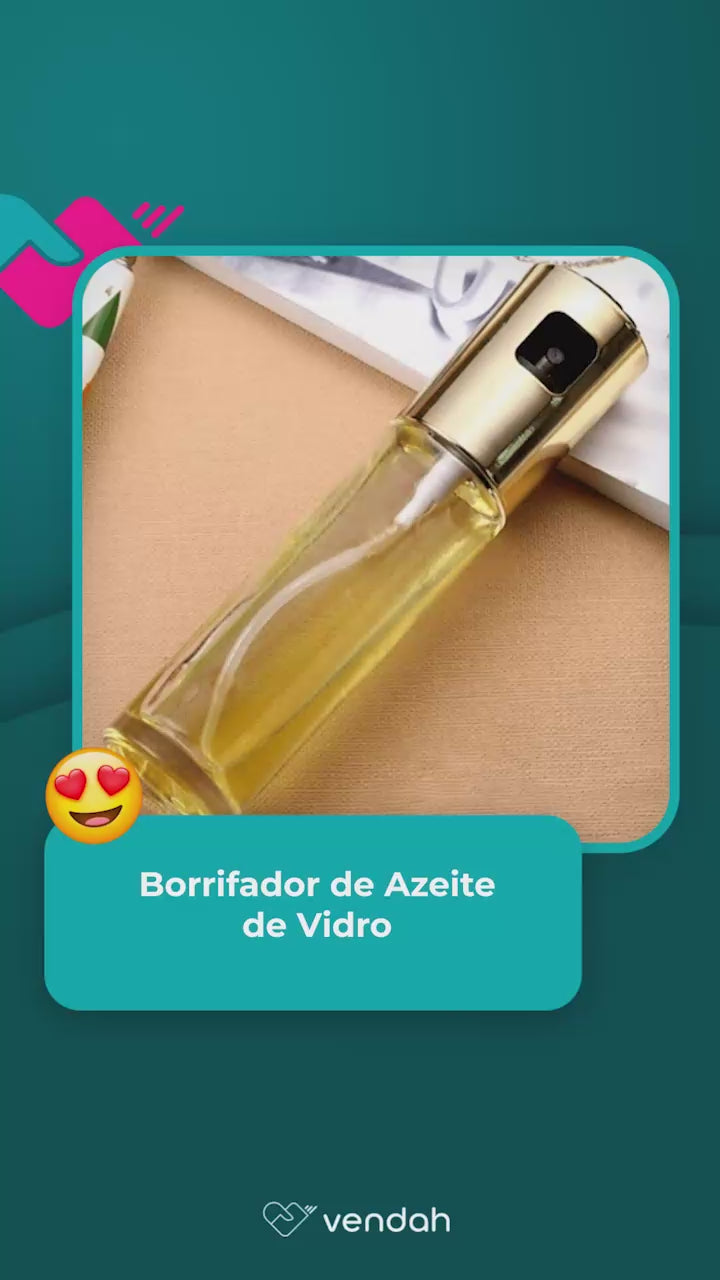 Borrifador de Azeite de Vidro