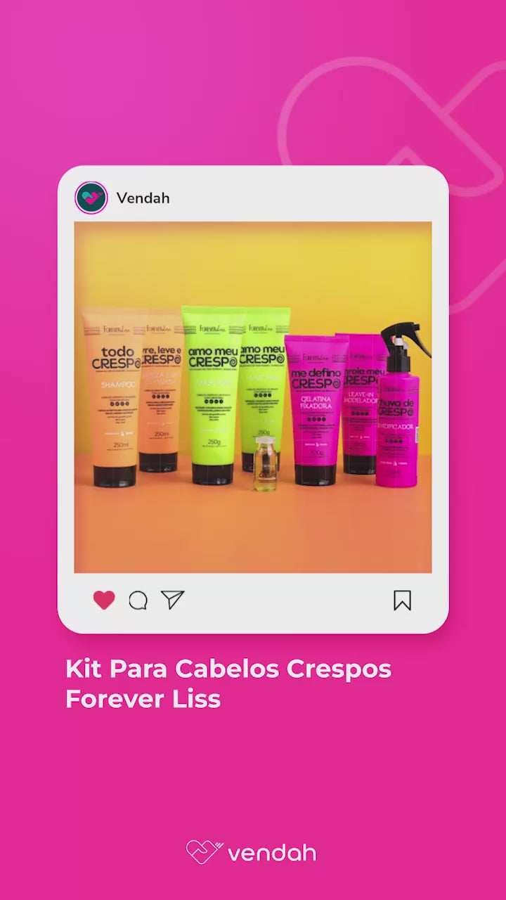 Kit Para Cabelos Crespos Forever Liss