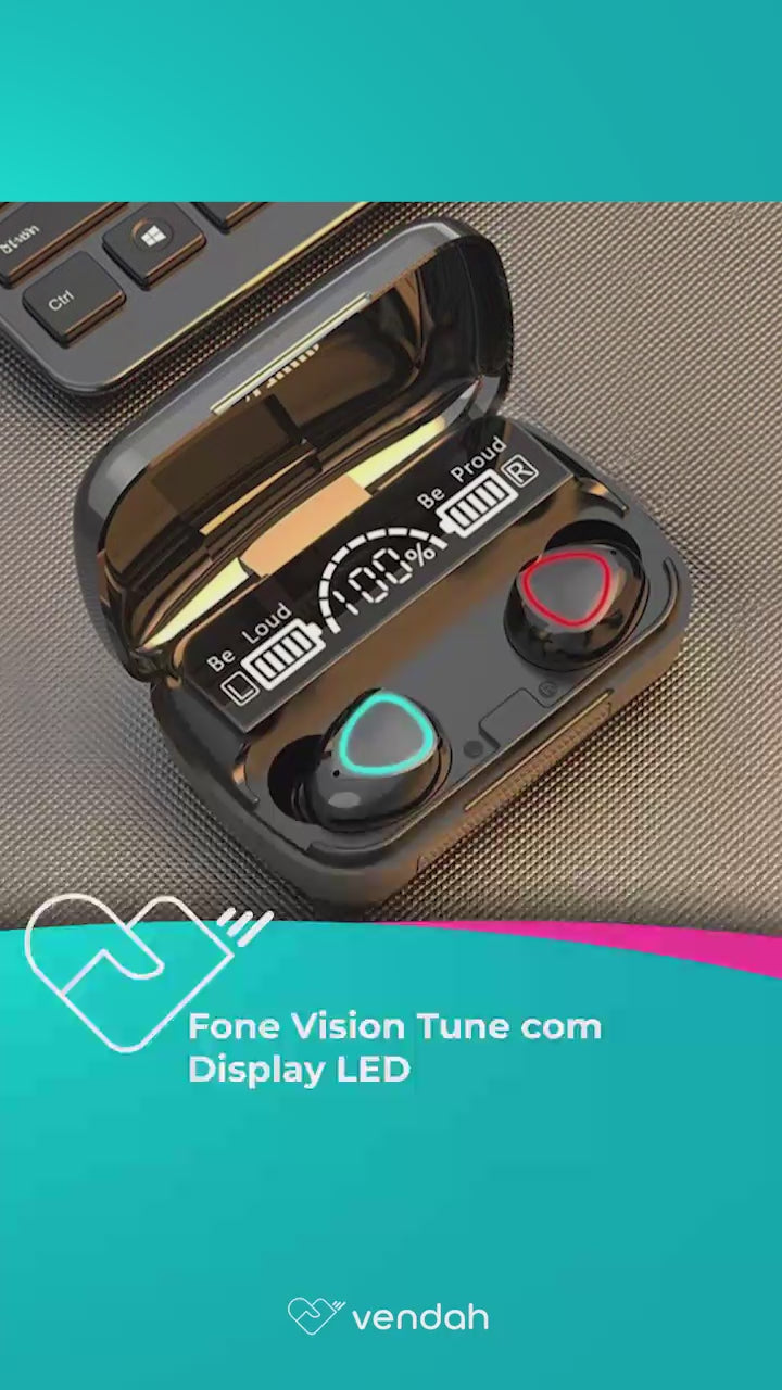 Fone Vision Tune com Display LED