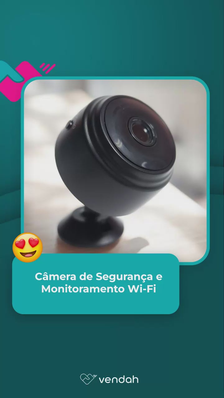 Câmera de Segurança e Monitoramento - WiFi