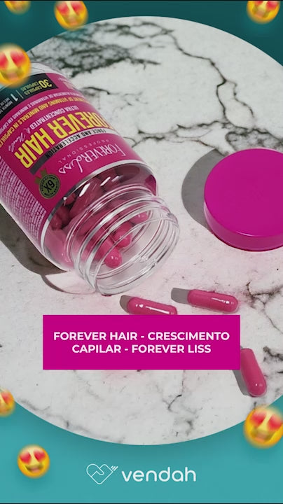 Forever Hair Crescimento Capilar Tratamento 30 Dias - Forever Liss