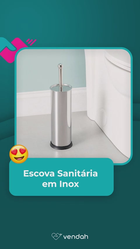 Escova Sanitária em Inox