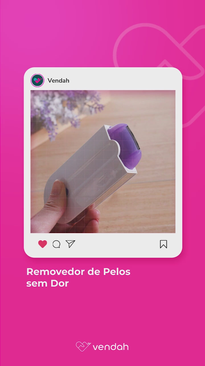 Removedor de Pelos Sem Dor