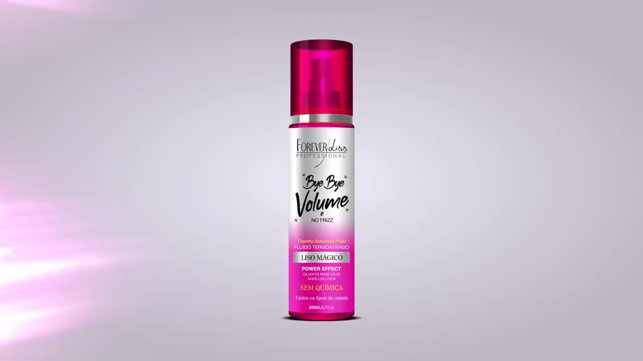 Bye Bye Volume e No Frizz Liso Mágico - 200ml