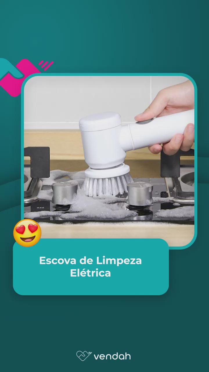 Escova de Limpeza Elétrica